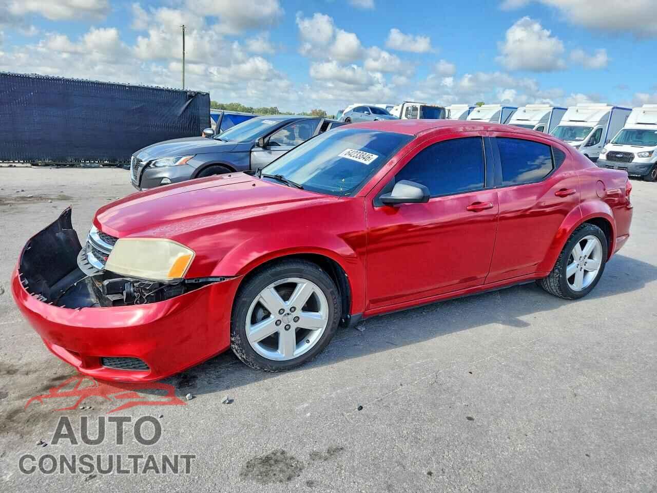 DODGE AVENGER 2013 - 1C3CDZAB1DN537897
