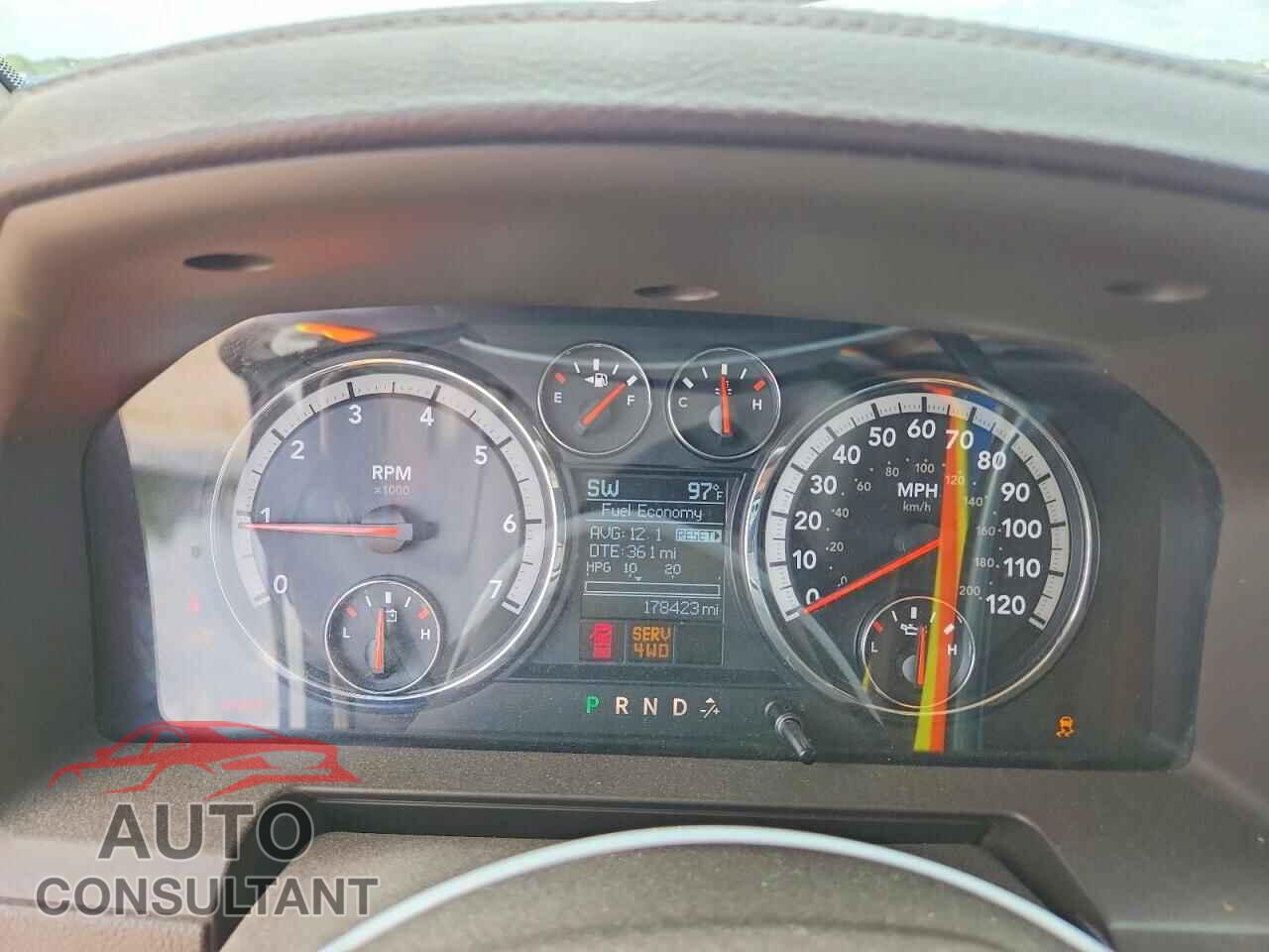 DODGE RAM 2500 2012 - 3C6TD5FT1CG257000