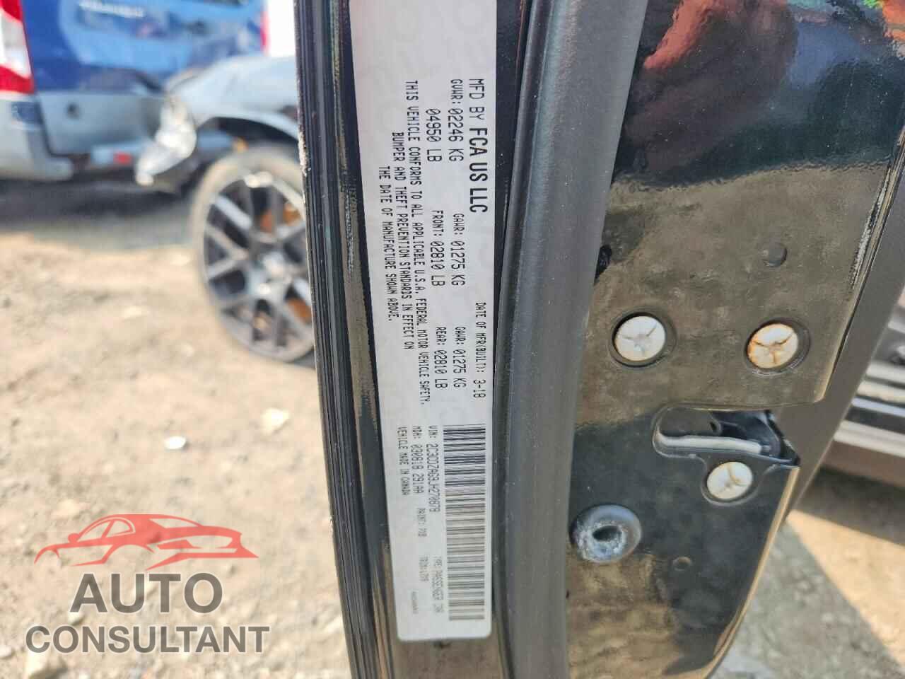 DODGE CHALLENGER 2018 - 2C3CDZAG9JH270878
