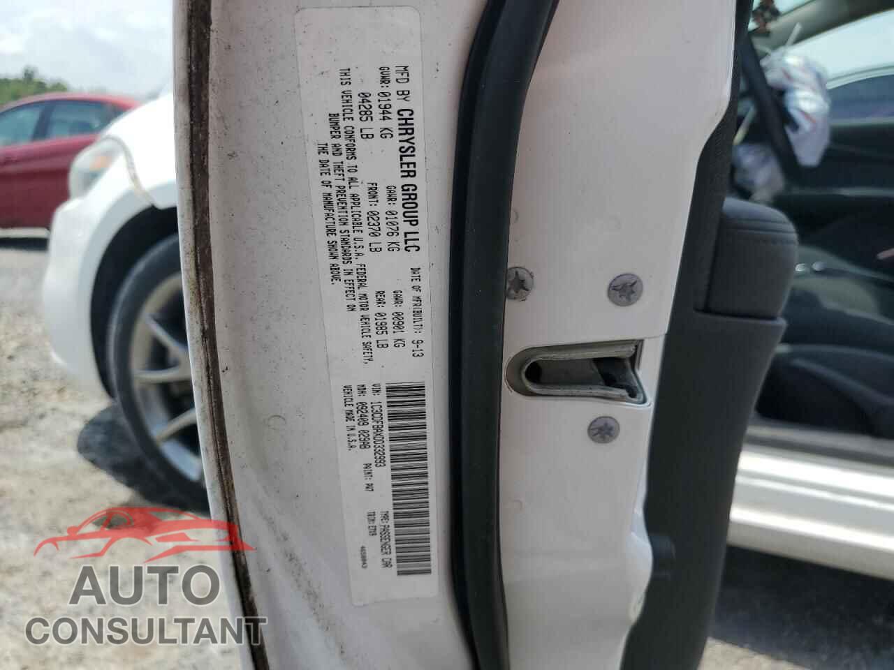 DODGE DART 2013 - 1C3CDFBAXDD332993