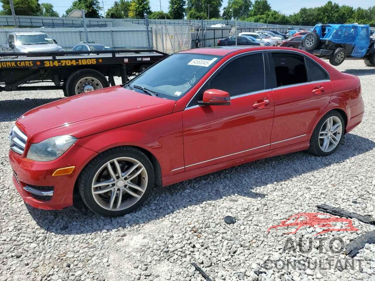 MERCEDES-BENZ C-CLASS 2013 - WDDGF4HB1DR289701