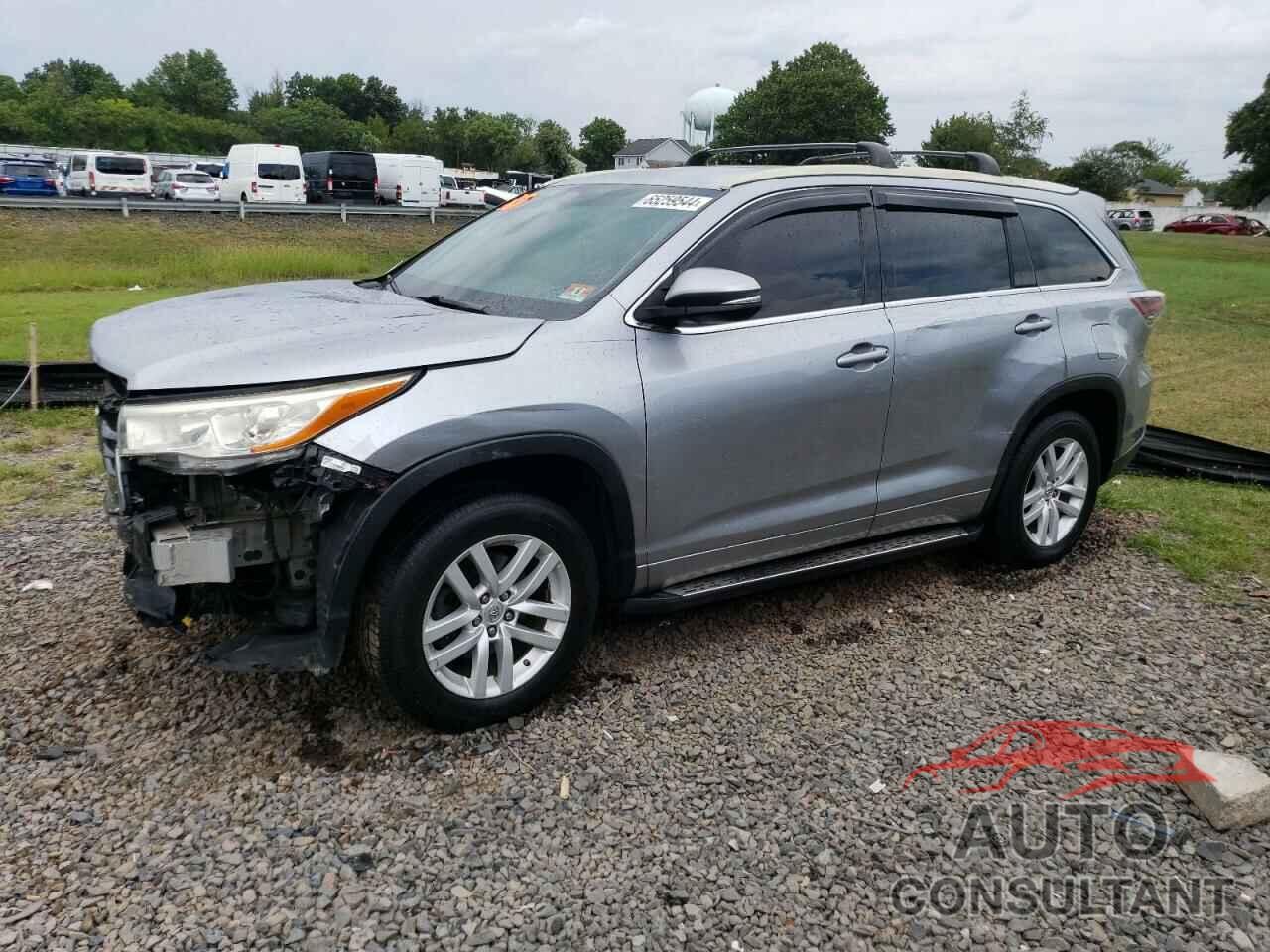 TOYOTA HIGHLANDER 2015 - 5TDZARFH8FS009332