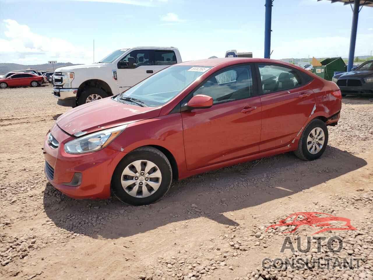 HYUNDAI ACCENT 2017 - KMHCT4AE8HU378590