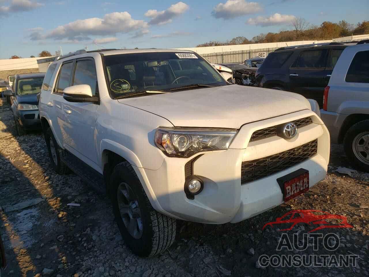 TOYOTA 4RUNNER 2017 - JTEBU5JR8H5429615