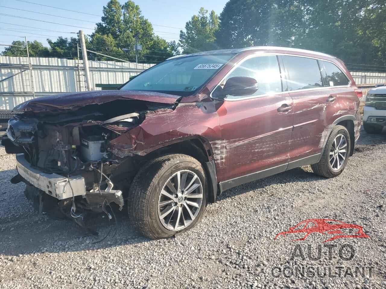 TOYOTA HIGHLANDER 2019 - 5TDJZRFH5KS926812