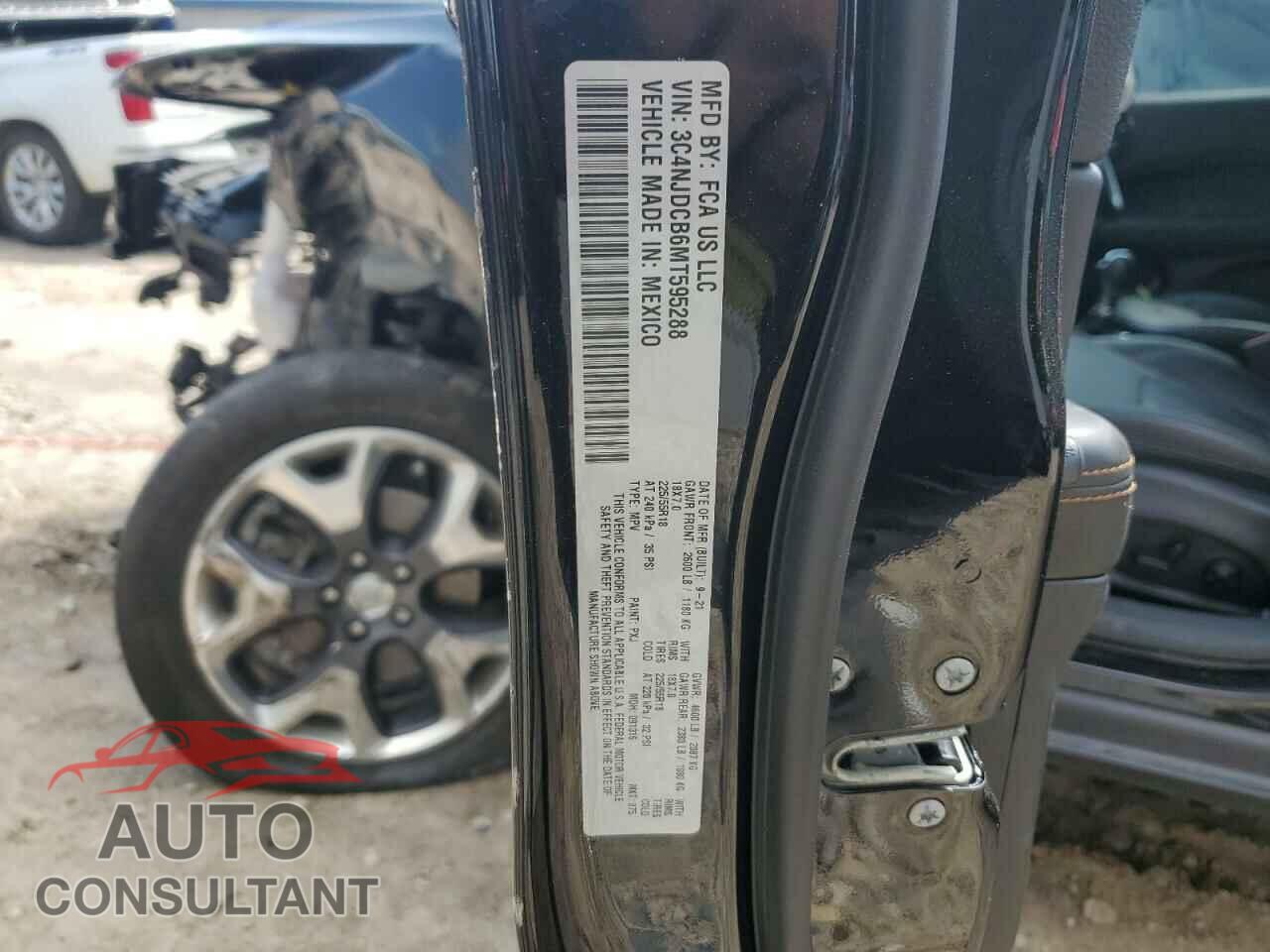 JEEP COMPASS 2021 - 3C4NJDCB6MT595288