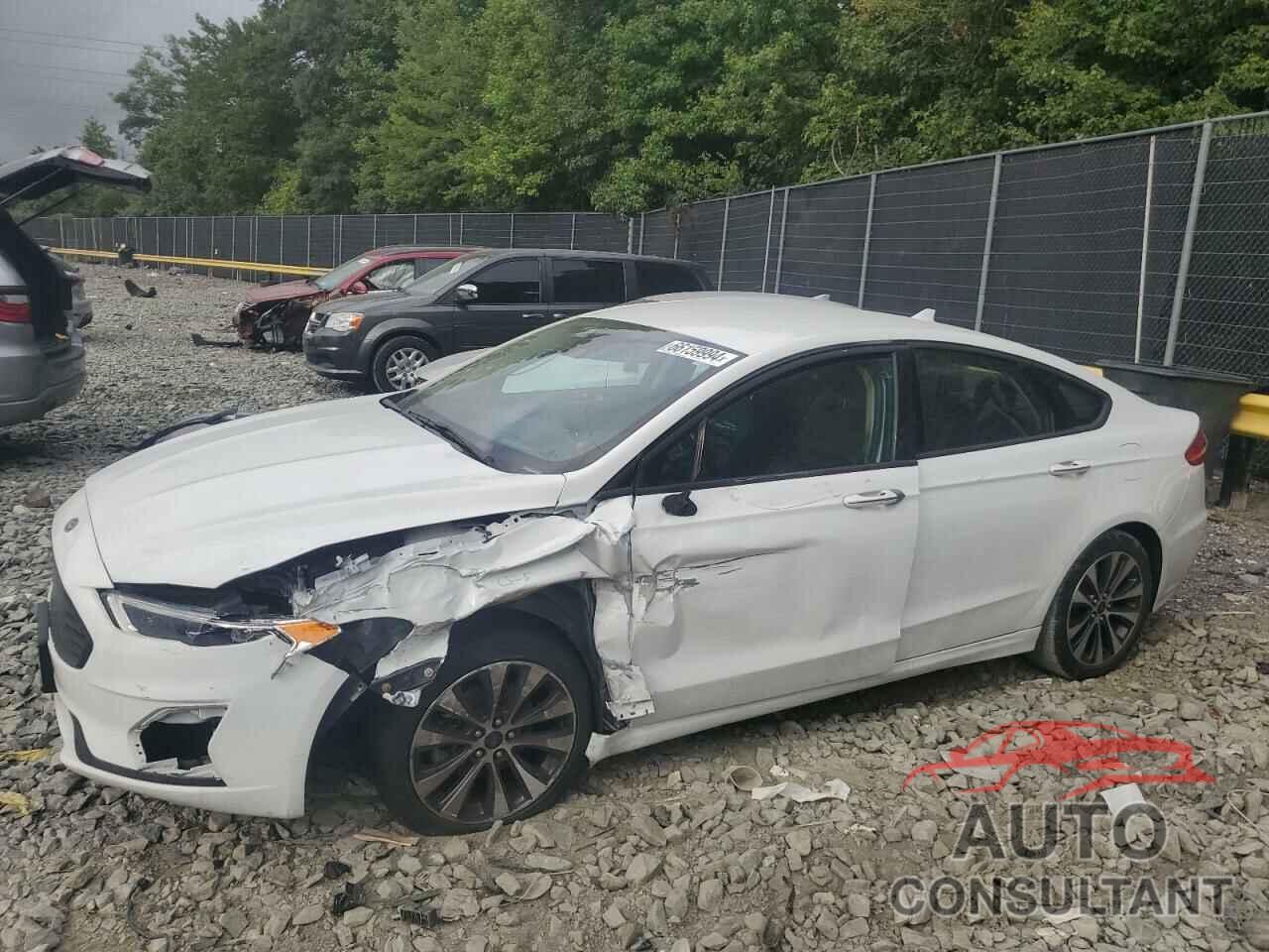 FORD FUSION 2019 - 3FA6P0E97KR100960