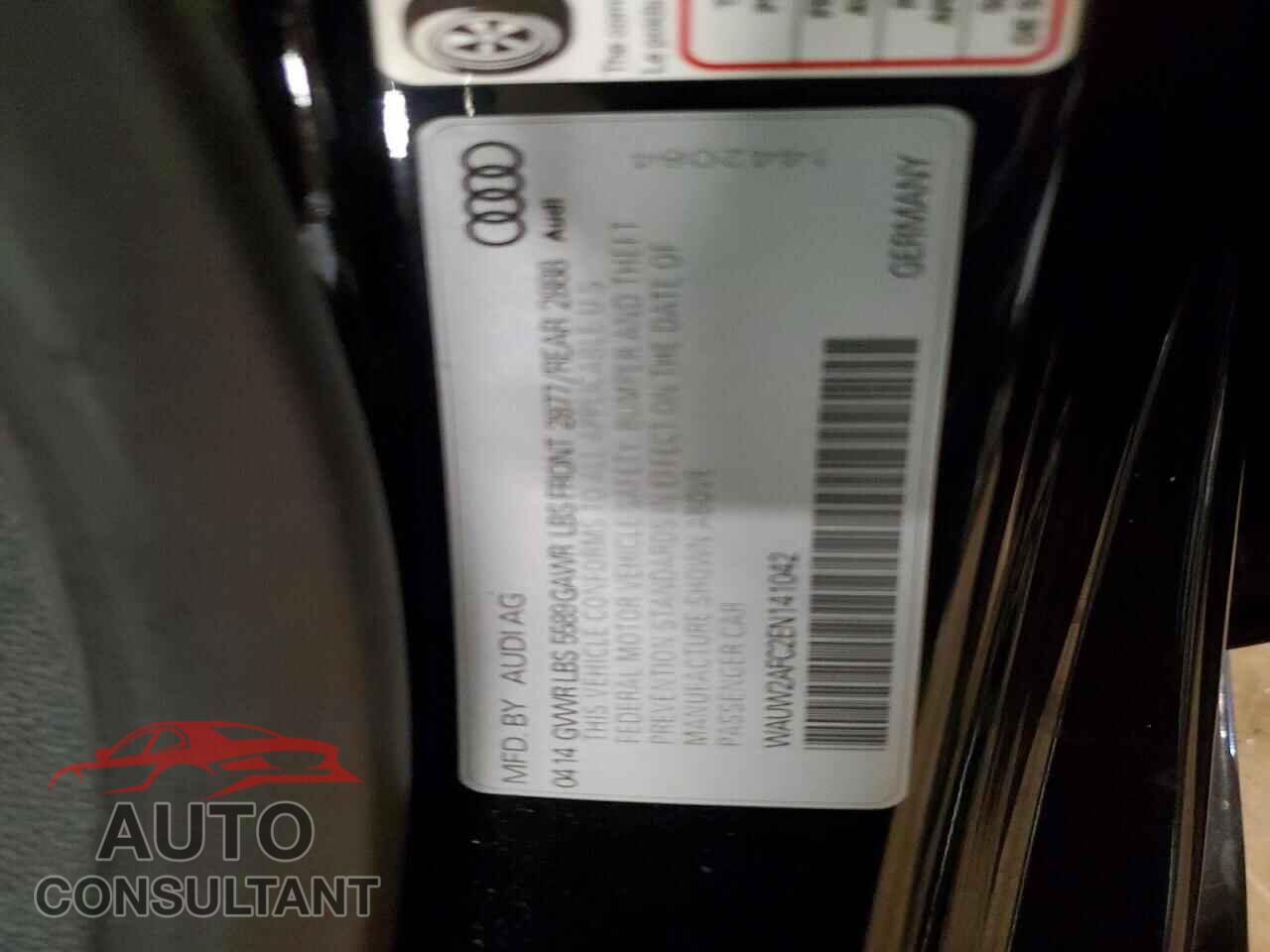 AUDI S7/RS7 2014 - WAUW2AFC2EN141042