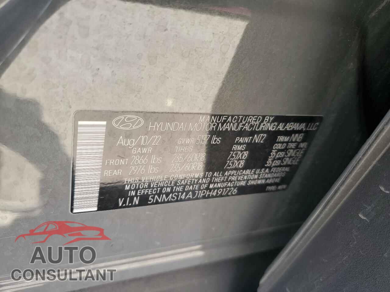 HYUNDAI SANTA FE 2023 - 5NMS14AJ1PH491726