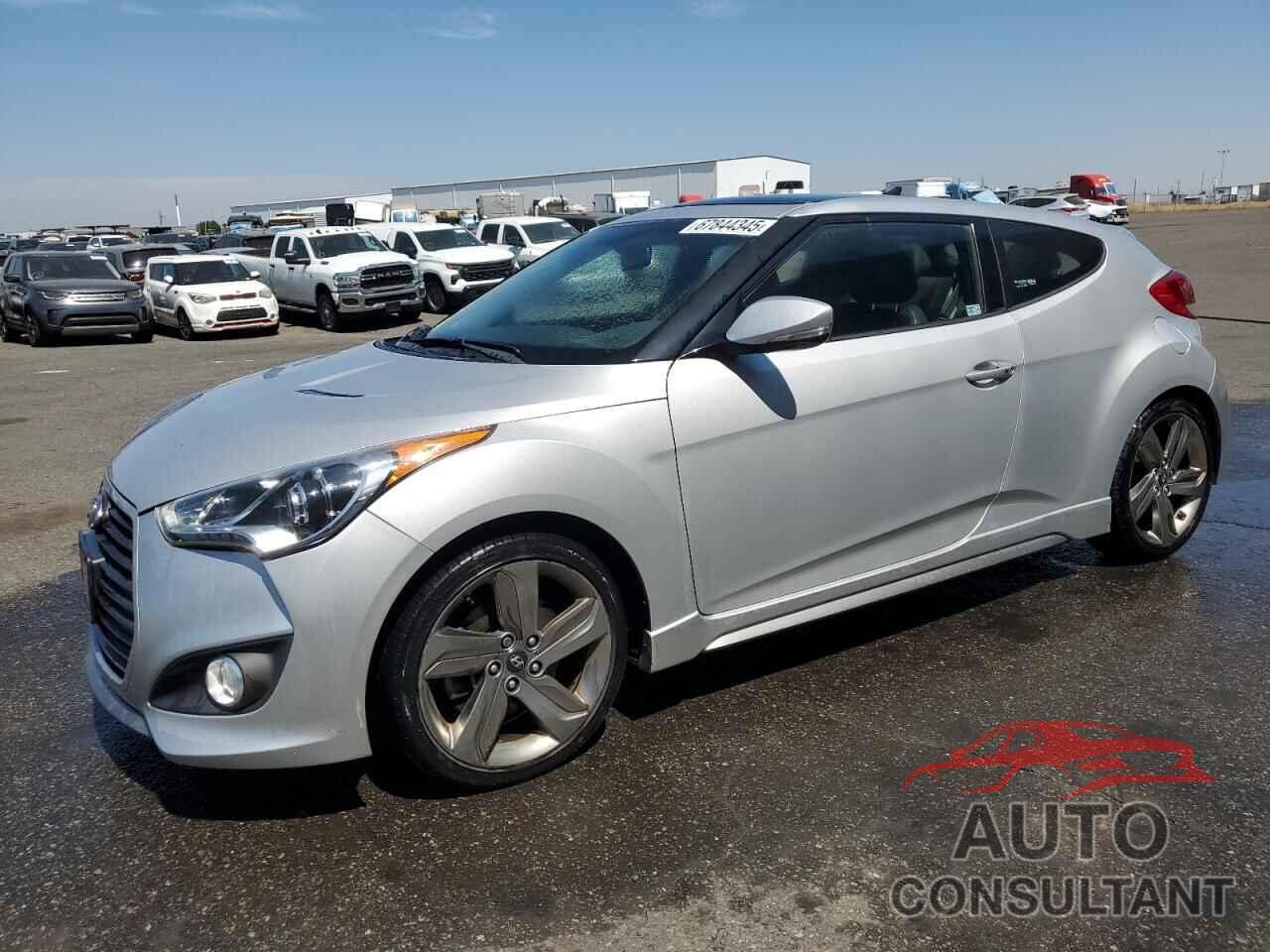 HYUNDAI VELOSTER 2013 - KMHTC6AEXDU106046