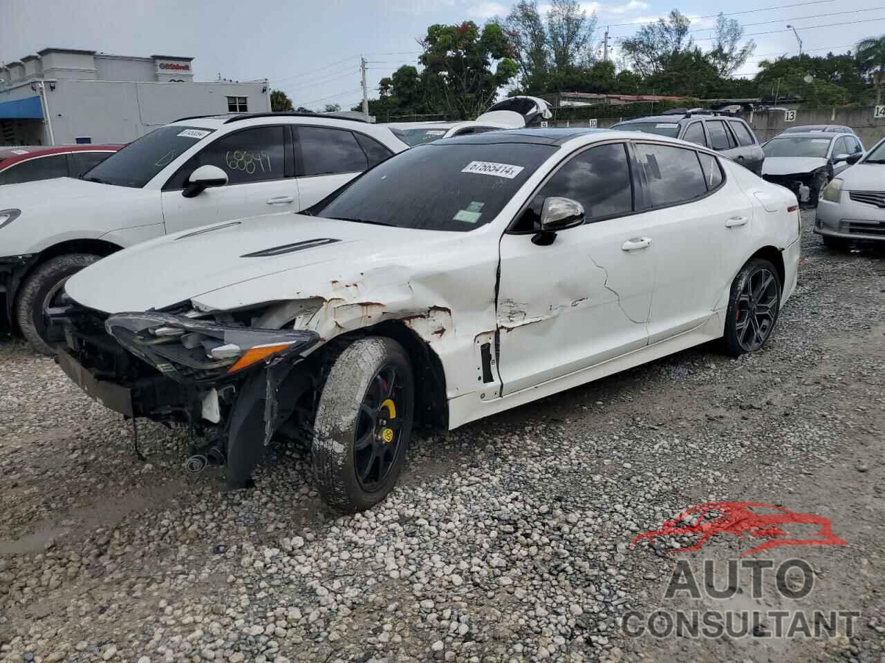 KIA STINGER 2021 - KNAE45LC4M6090251