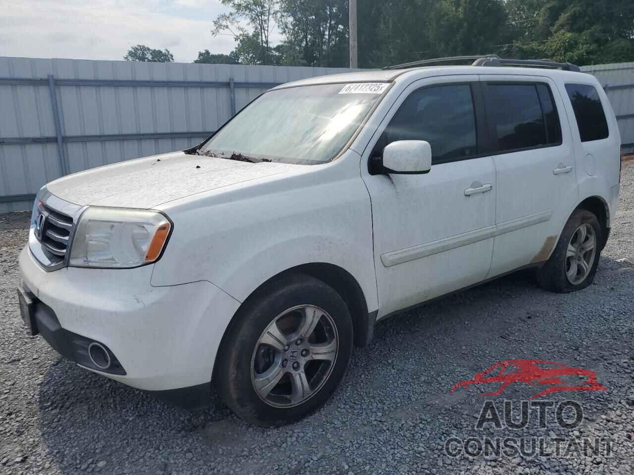 HONDA PILOT 2012 - 5FNYF4H52CB046749