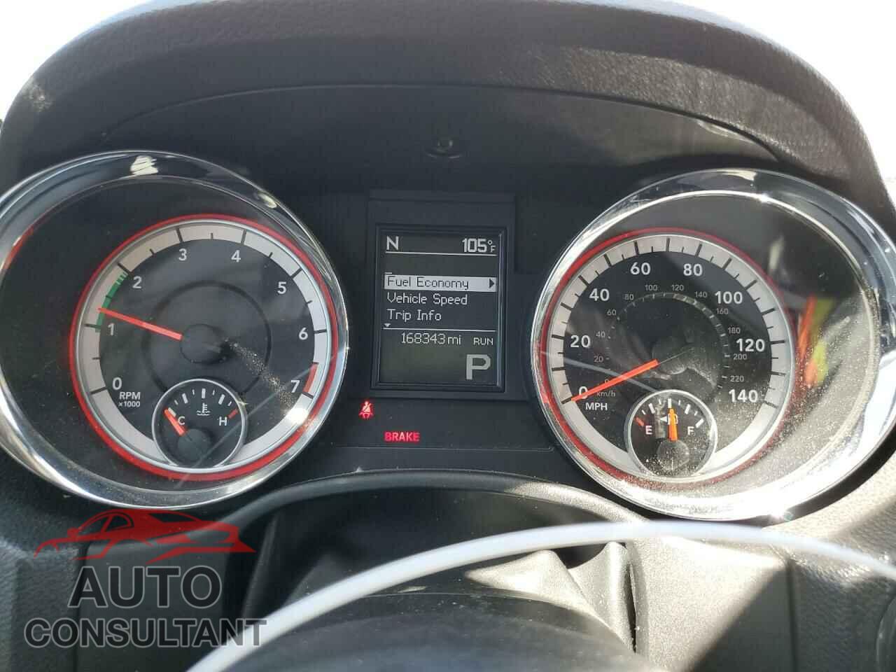 DODGE DURANGO 2012 - 1C4RDJAG6CC100698
