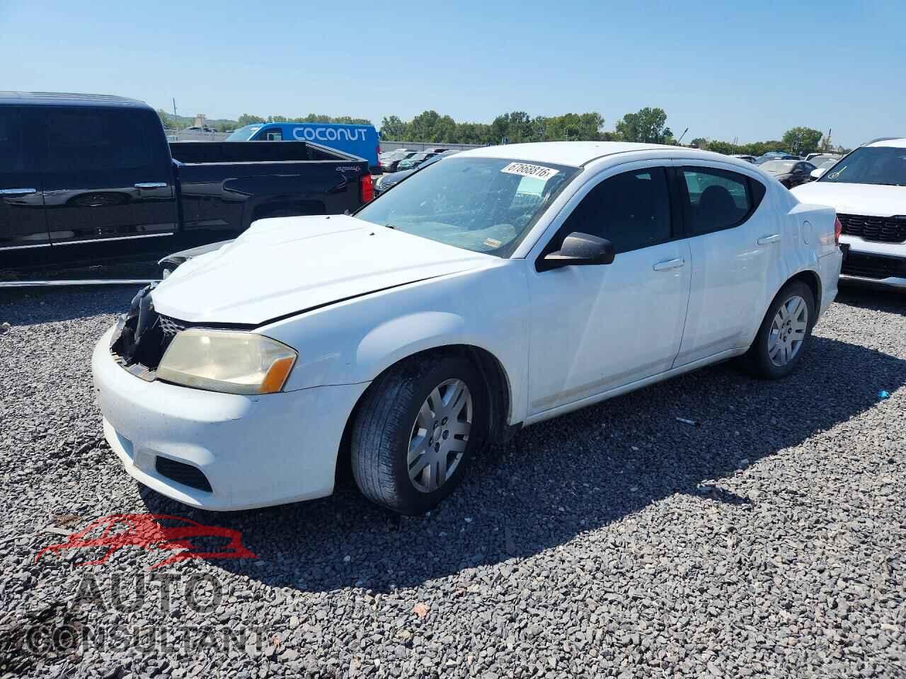 DODGE AVENGER 2013 - 1C3CDZAB7DN646476