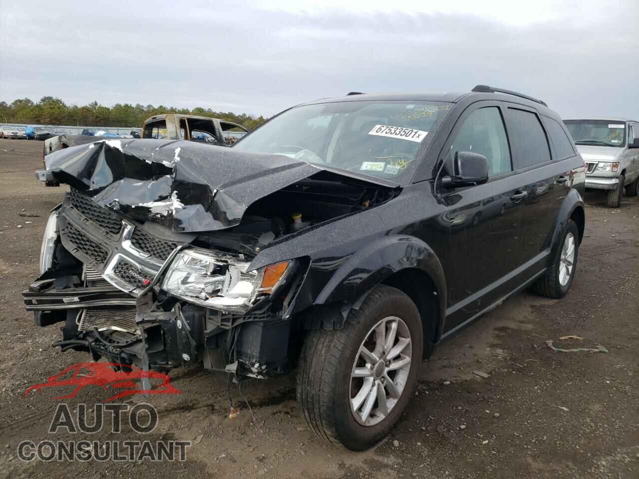 DODGE JOURNEY 2017 - 3C4PDCBG5HT588619