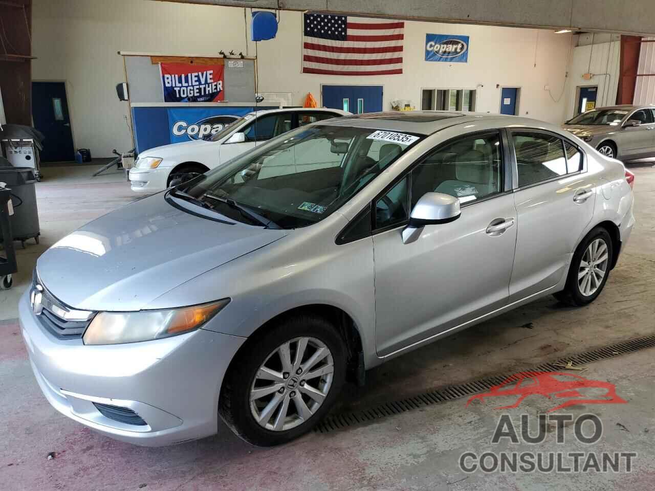 HONDA CIVIC 2012 - 19XFB2F80CE025635