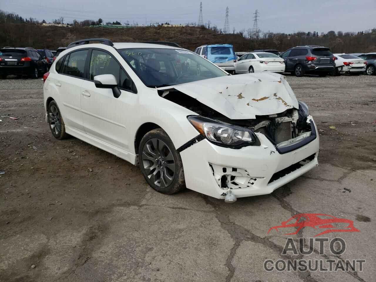 SUBARU IMPREZA 2016 - JF1GPAP68G9221626