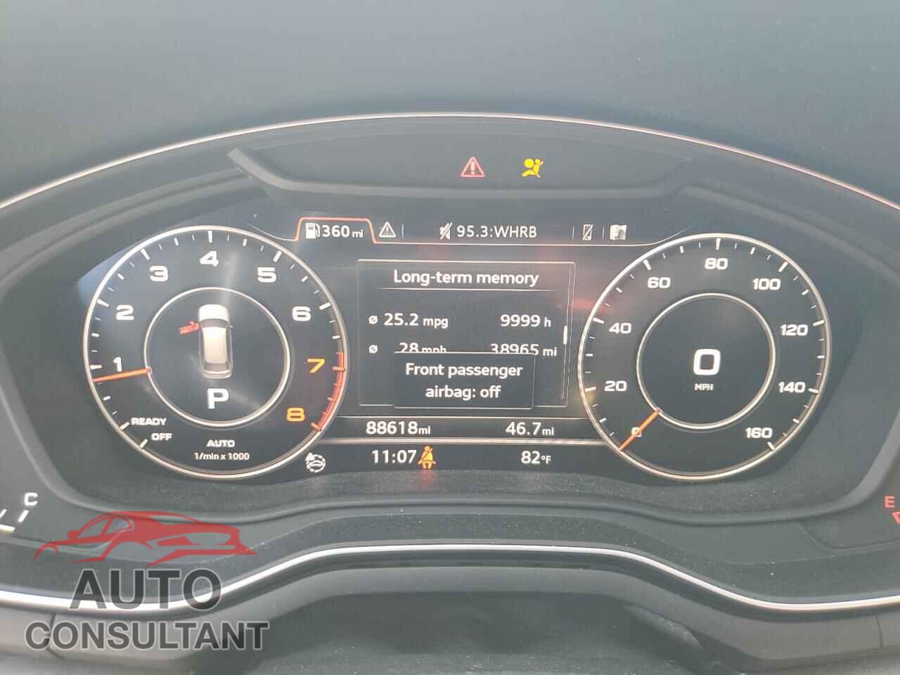 AUDI A4 2017 - WA18NAF44HA072873
