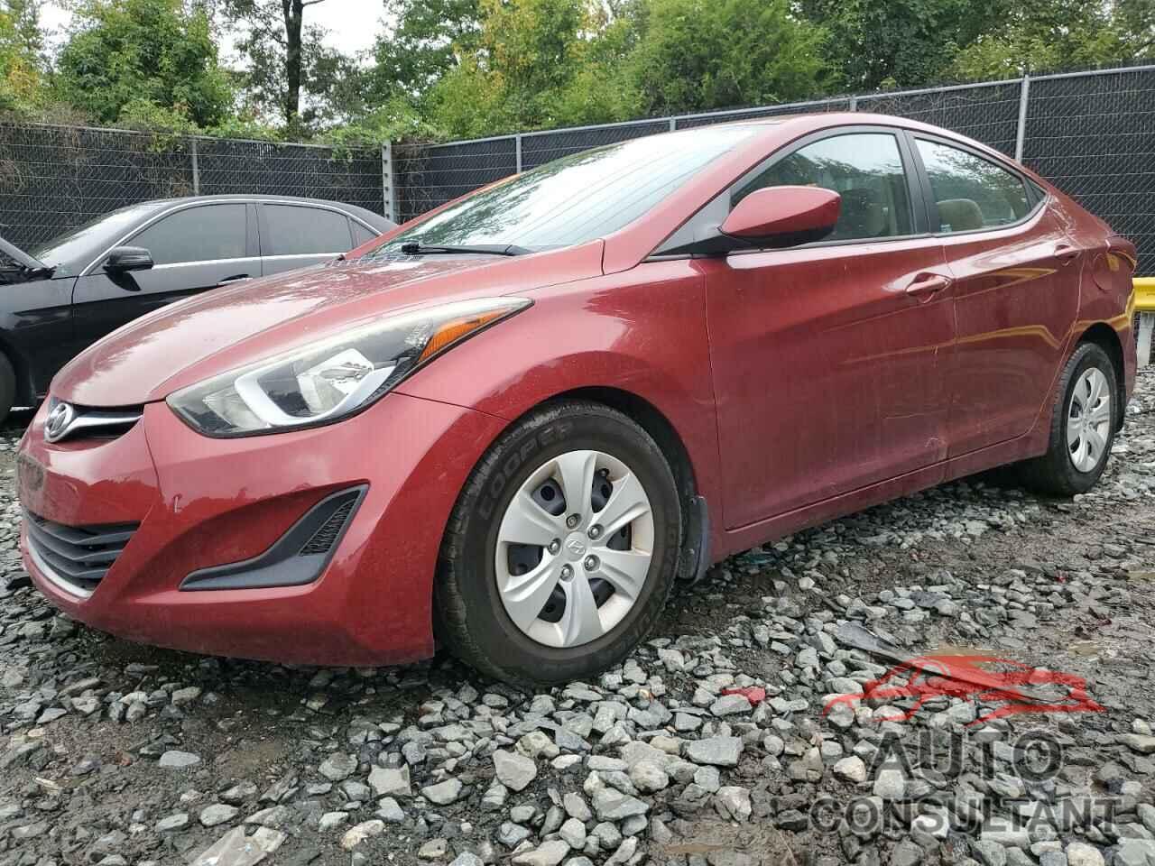 HYUNDAI ELANTRA 2016 - 5NPDH4AE6GH725353