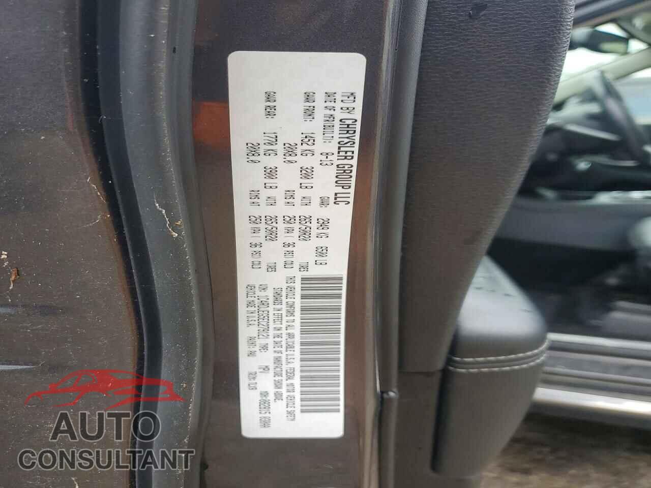 DODGE DURANGO 2014 - 1C4RDJEG5EC279121