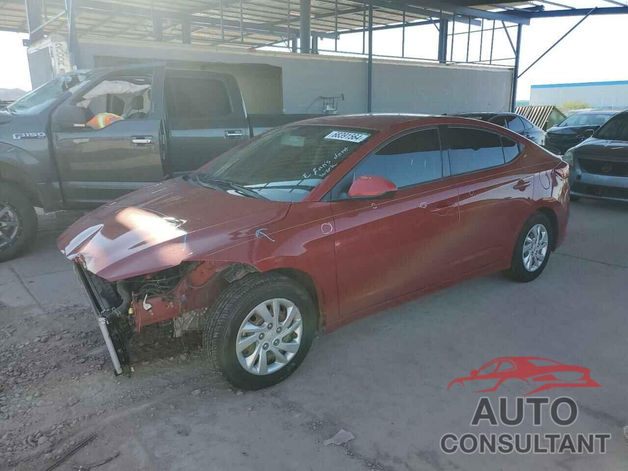 HYUNDAI ELANTRA 2017 - KMHD74LF8HU161216