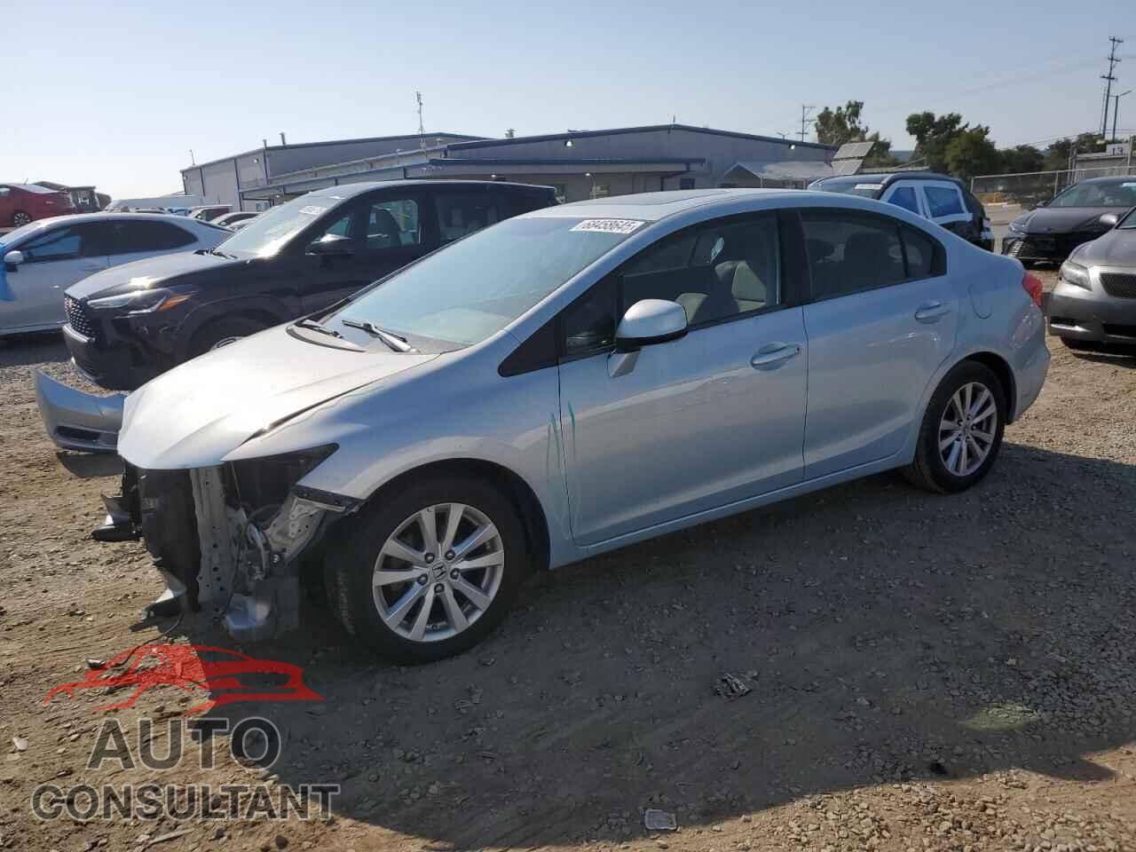 HONDA CIVIC 2012 - 19XFB2F88CE047043