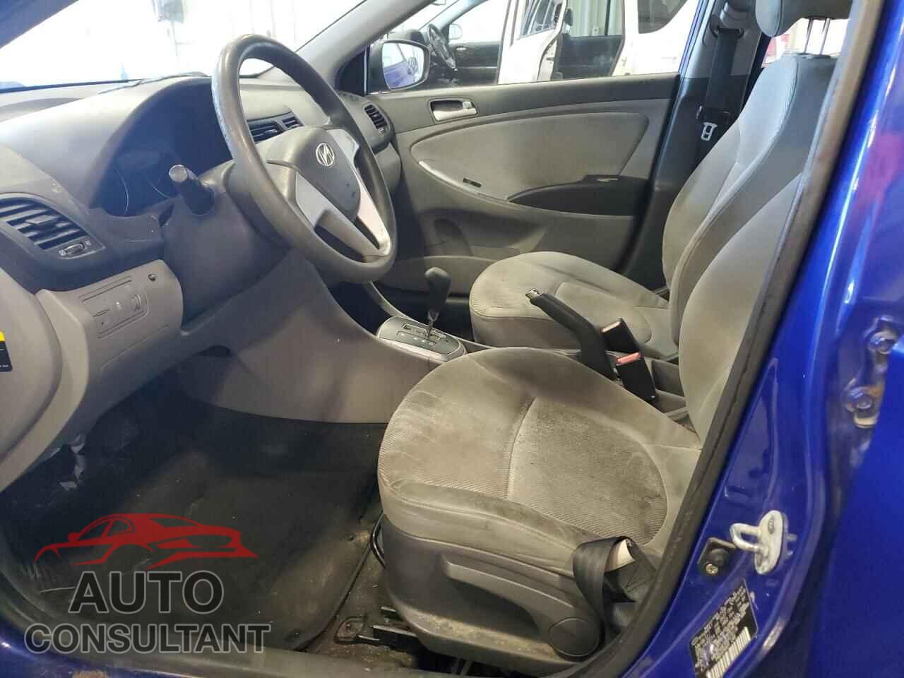 HYUNDAI ACCENT 2012 - KMHCT4AEXCU073116