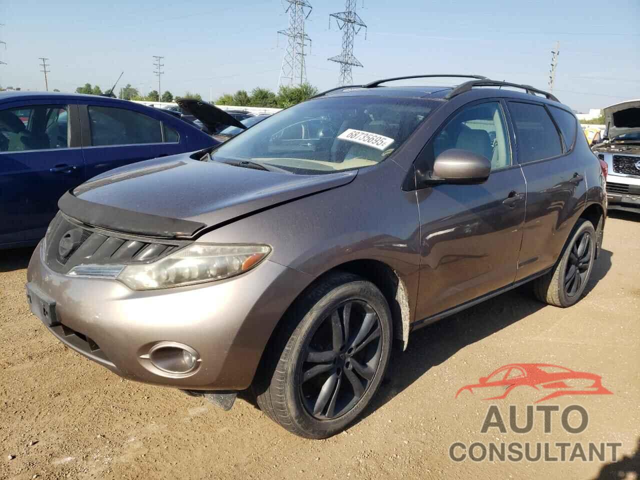 NISSAN MURANO 2009 - JN8AZ18W19W124561