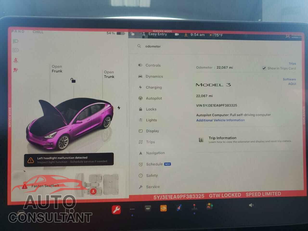 TESLA MODEL 3 2023 - 5YJ3E1EA9PF383325