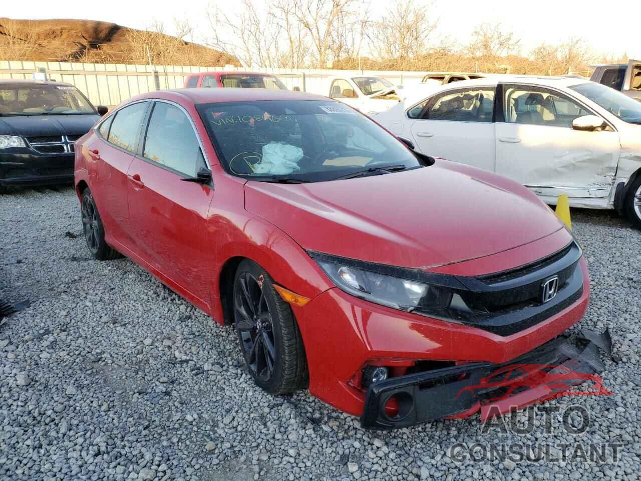 HONDA CIVIC 2019 - 2HGFC2F85KH516493