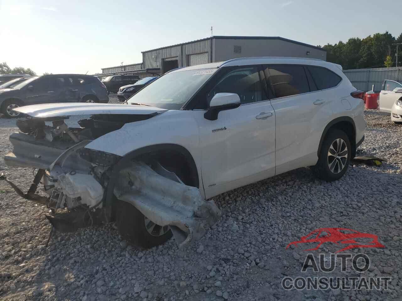 TOYOTA HIGHLANDER 2021 - 5TDGBRCH4MS048943