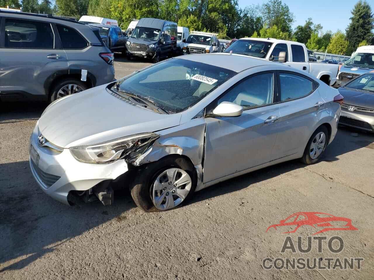 HYUNDAI ELANTRA 2016 - 5NPDH4AE0GH699672