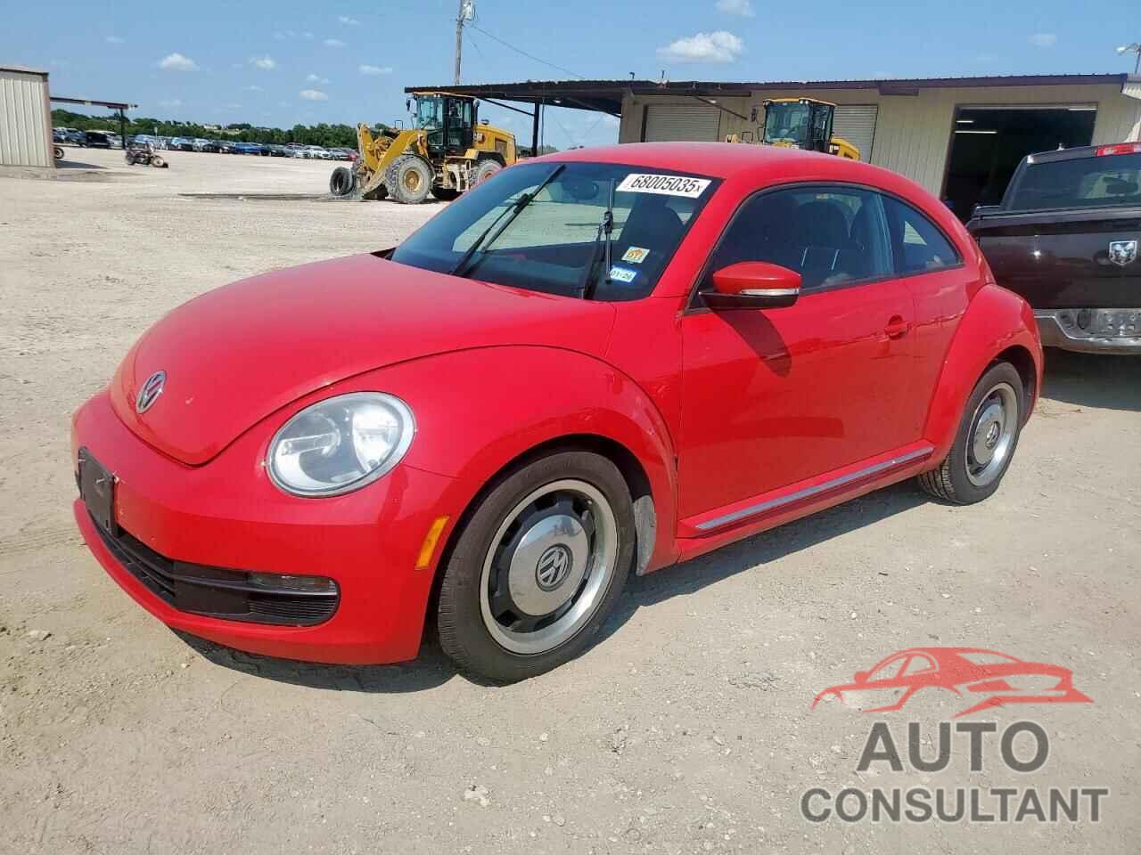 VOLKSWAGEN BEETLE 2012 - 3VWJP7AT5CM620066
