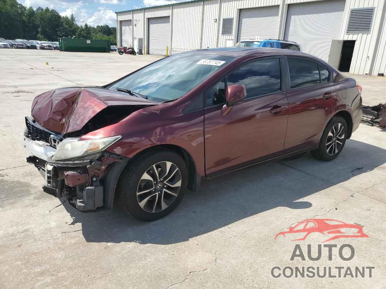 HONDA CIVIC 2013 - 19XFB2F94DE012977