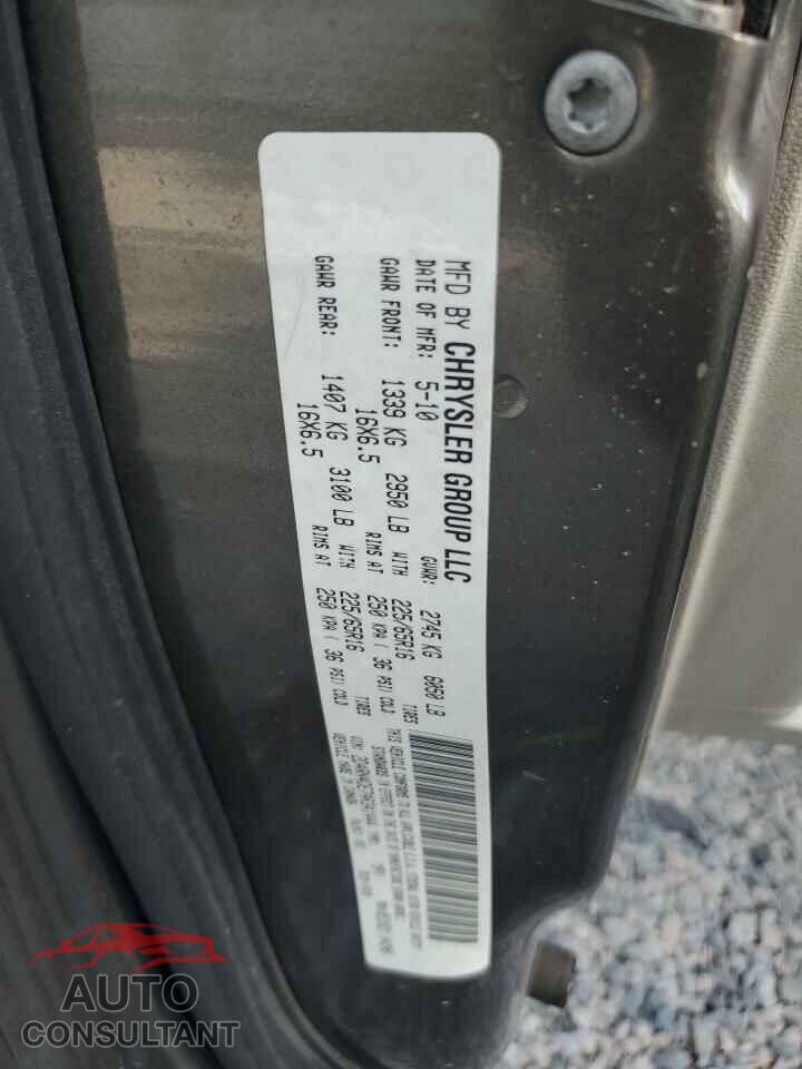 DODGE CARAVAN 2010 - 2D4RN4DE7AR341444