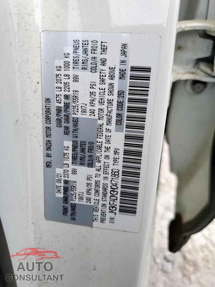 MAZDA CX-5 2021 - JM3KFADM3M0471860