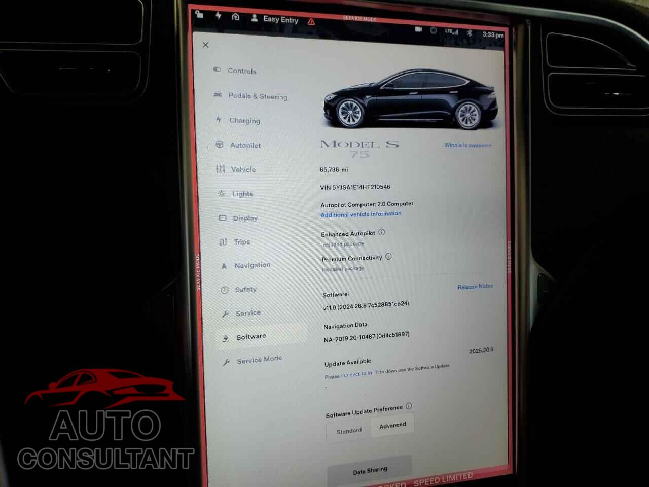 TESLA MODEL S 2017 - 5YJSA1E14HF210546