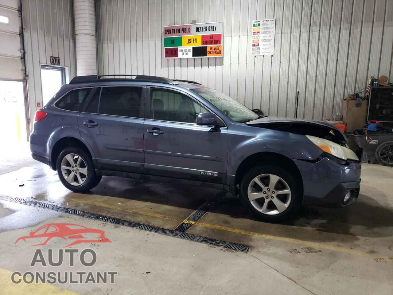 SUBARU OUTBACK 2014 - 4S4BRBCC9E3310939