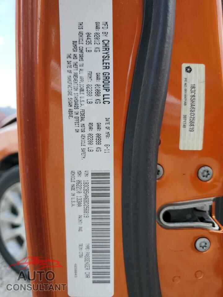 DODGE CALIBER 2011 - 1B3CB5HA6BD256819