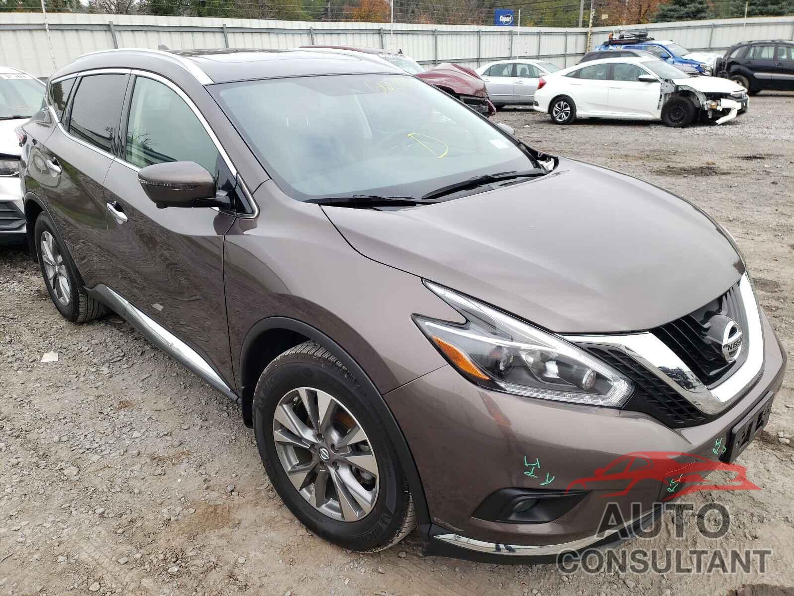 NISSAN MURANO 2018 - 5N1AZ2MH6JN153407