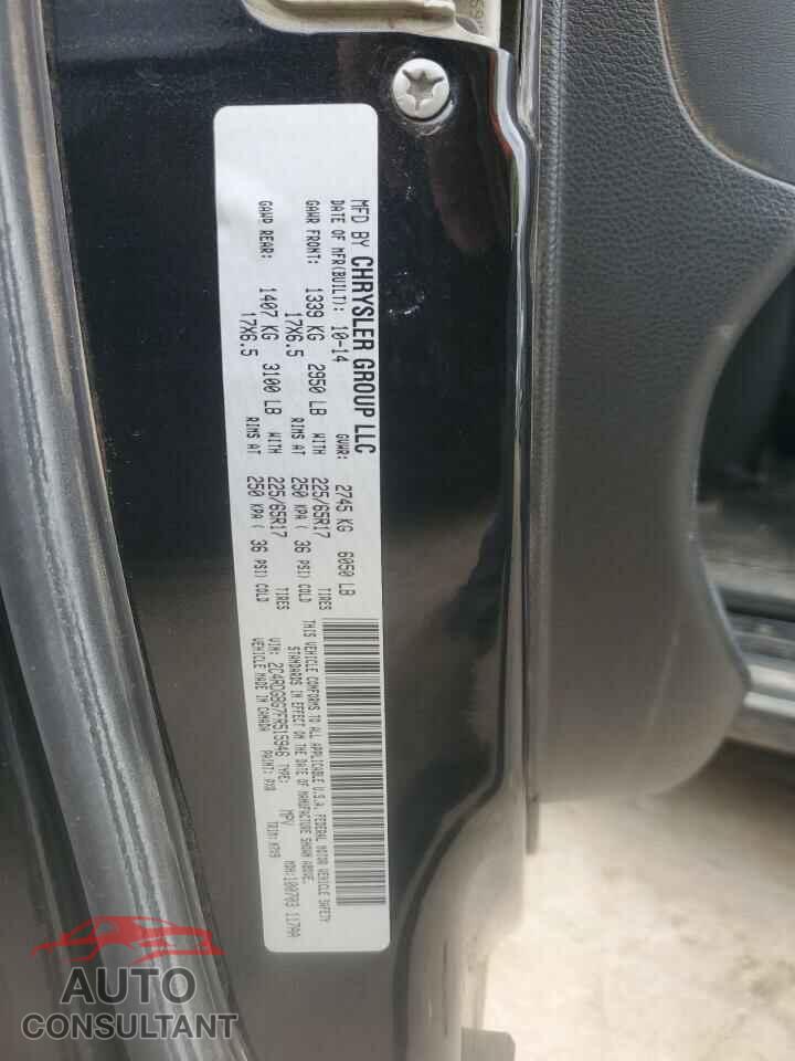 DODGE CARAVAN 2015 - 2C4RDGBG7FR515946