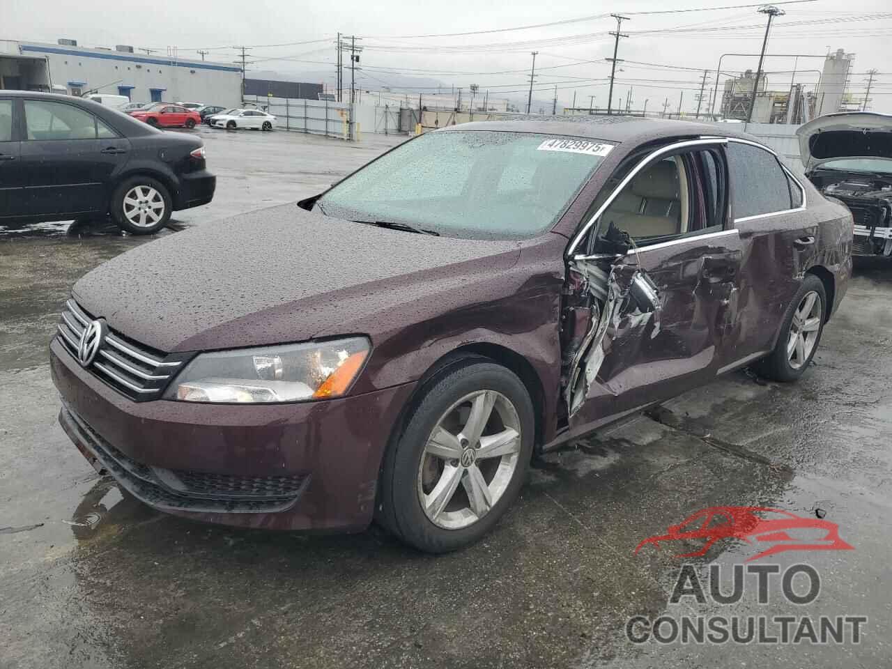 VOLKSWAGEN PASSAT 2013 - 1VWBP7A33DC149560