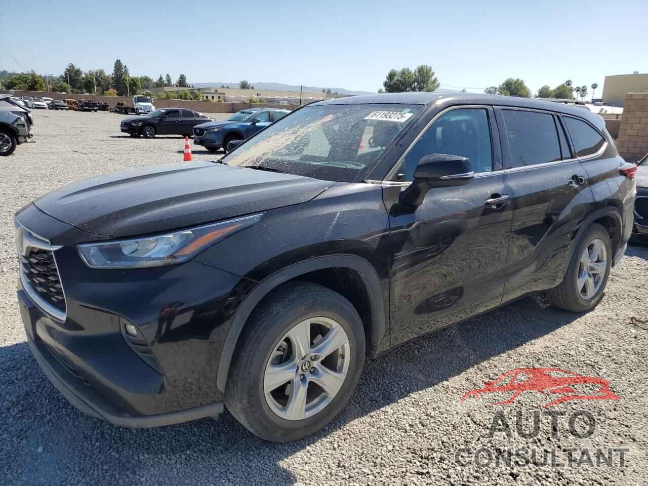 TOYOTA HIGHLANDER 2020 - 5TDZZRAH5LS010756