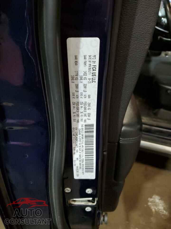 DODGE DURANGO 2015 - 1C4RDJAG9FC114471