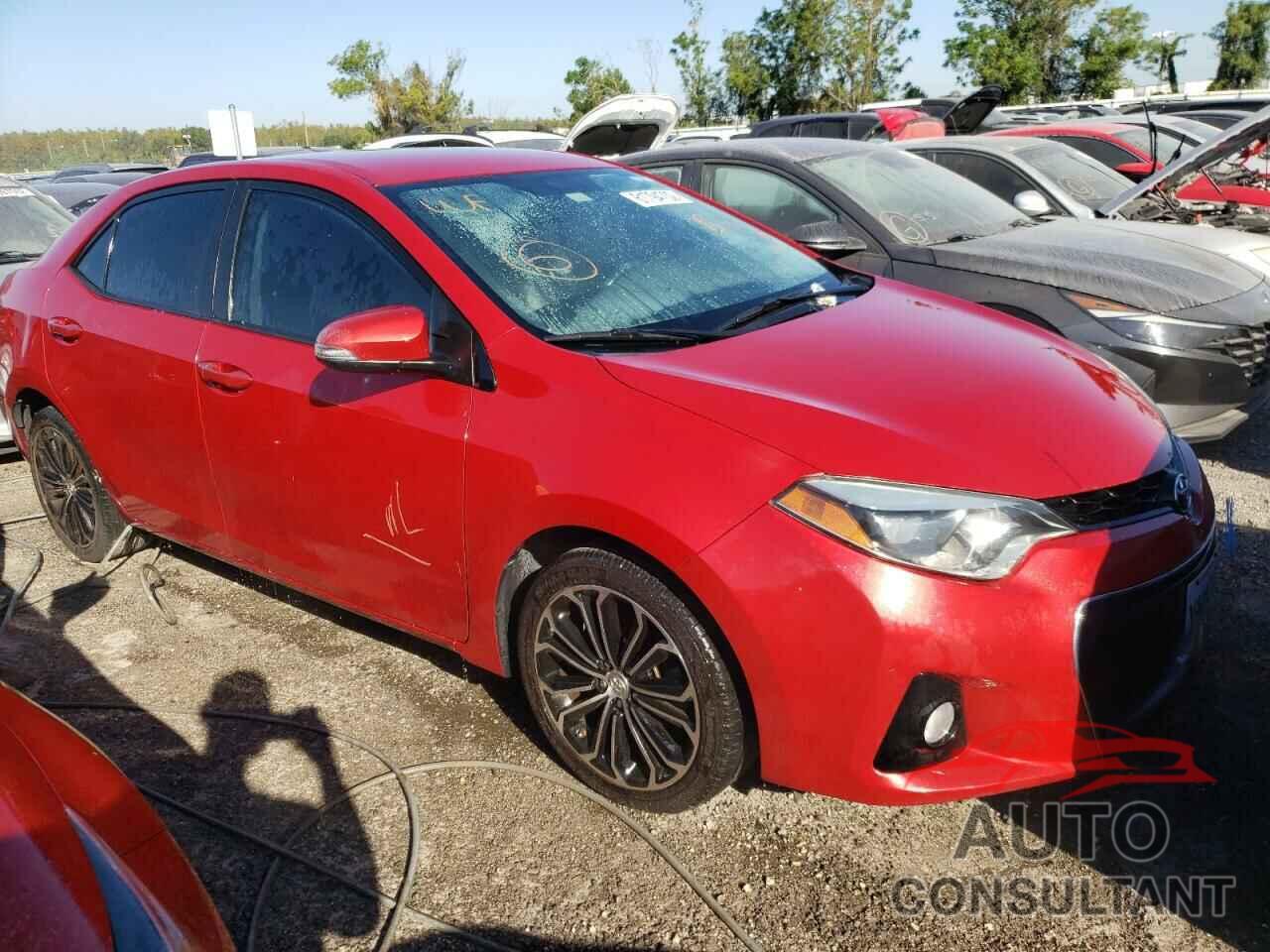 TOYOTA COROLLA 2016 - 2T1BURHE1GC543178