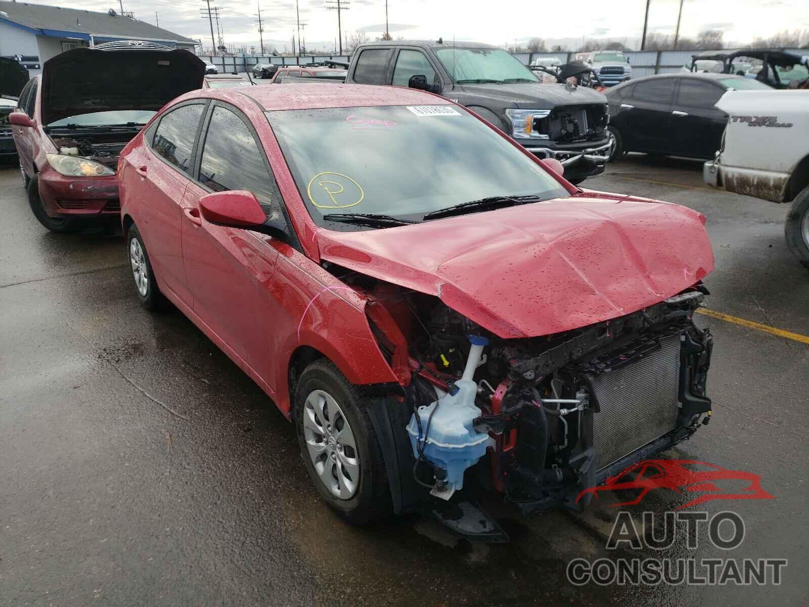 HYUNDAI ACCENT 2016 - KMHCT4AE7GU071524