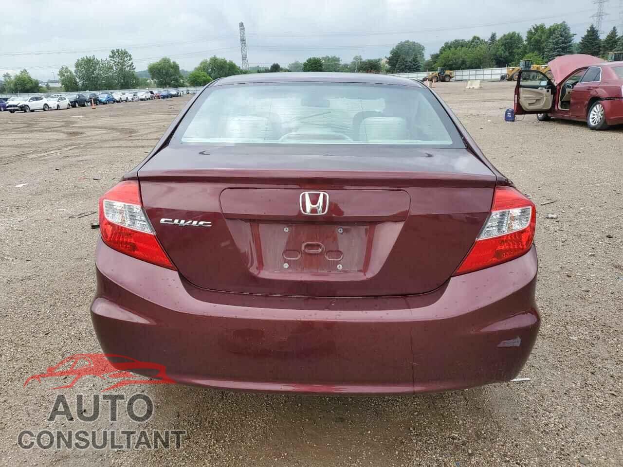HONDA CIVIC 2012 - 19XFB2F52CE103449