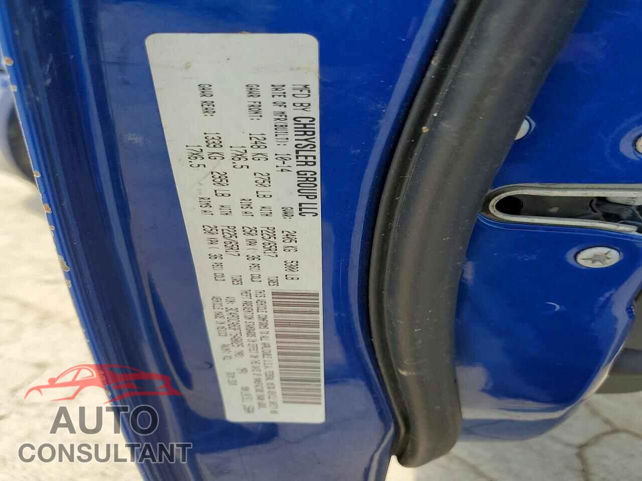 DODGE JOURNEY 2015 - 3C4PDCAB3FT548025