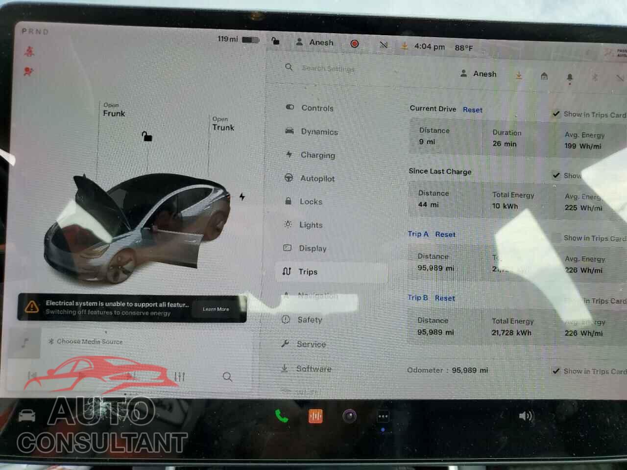 TESLA MODEL 3 2019 - 5YJ3E1EA4KF400394