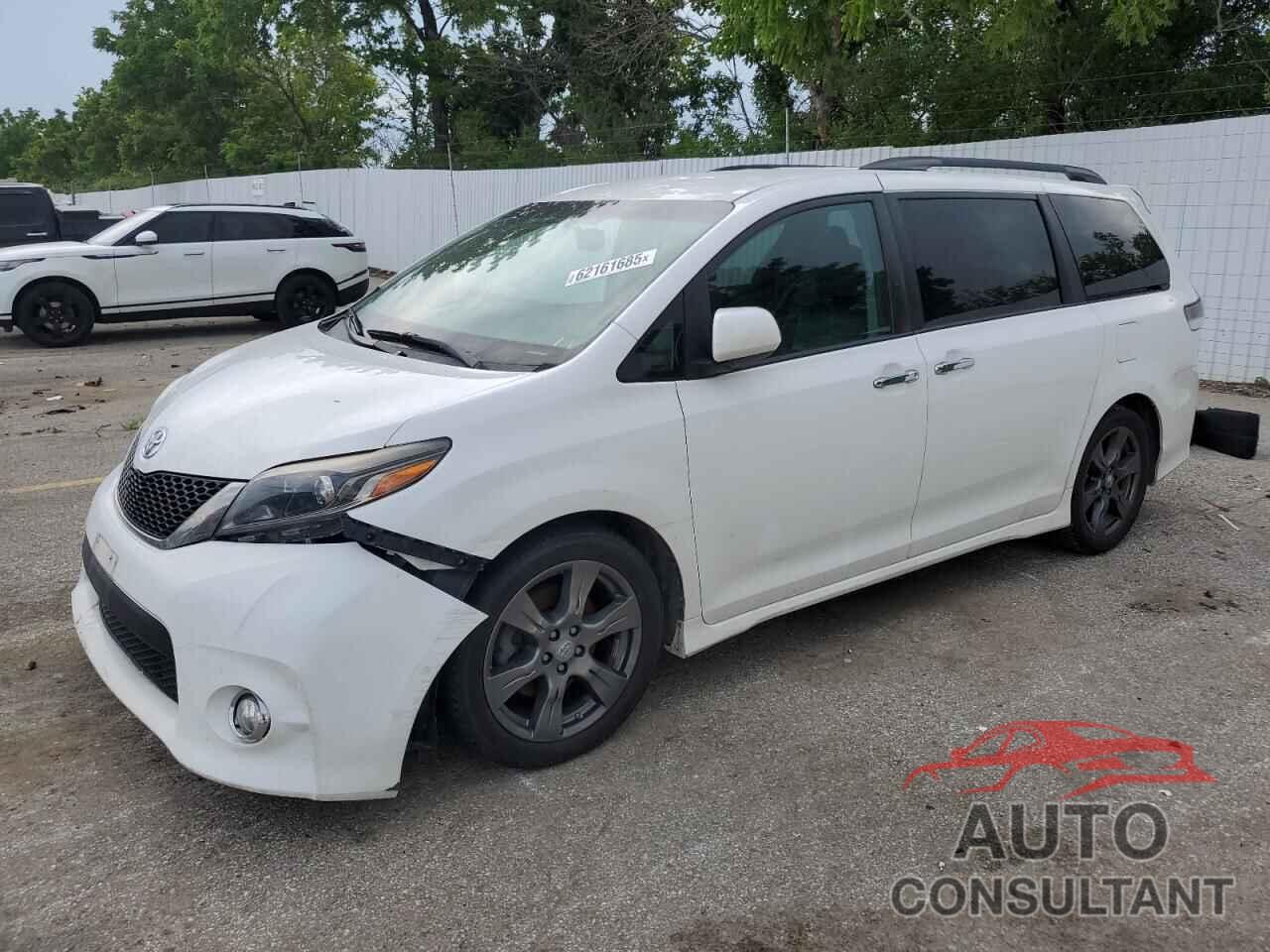 TOYOTA SIENNA 2017 - 5TDXZ3DC9HS768885